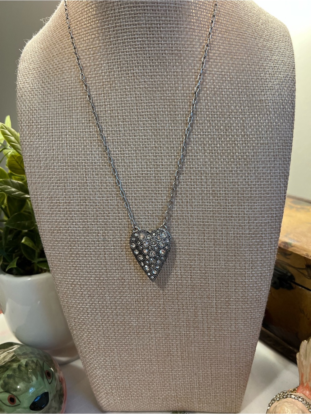 Brighton Glisten Heart Petite Necklace